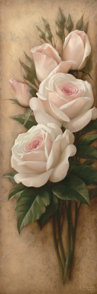 Wall Art Painting id:55503, Name: Pink Petals II, Artist: Levashov, Igor