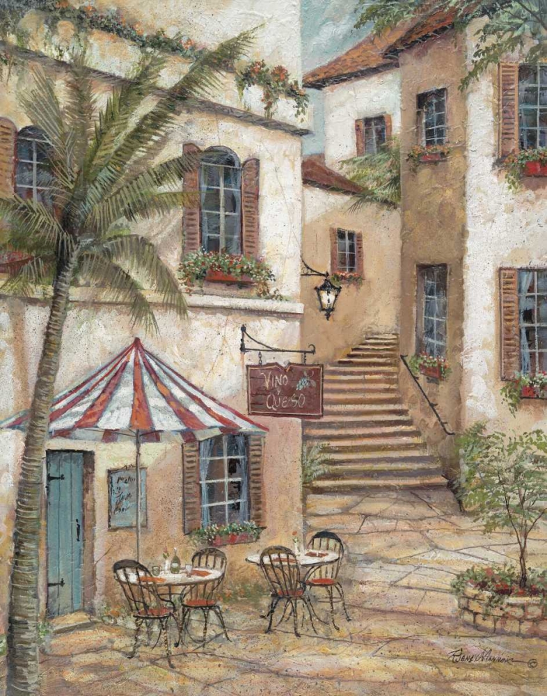 Wall Art Painting id:10213, Name: Vino y Queso, Artist: Manning, Ruane