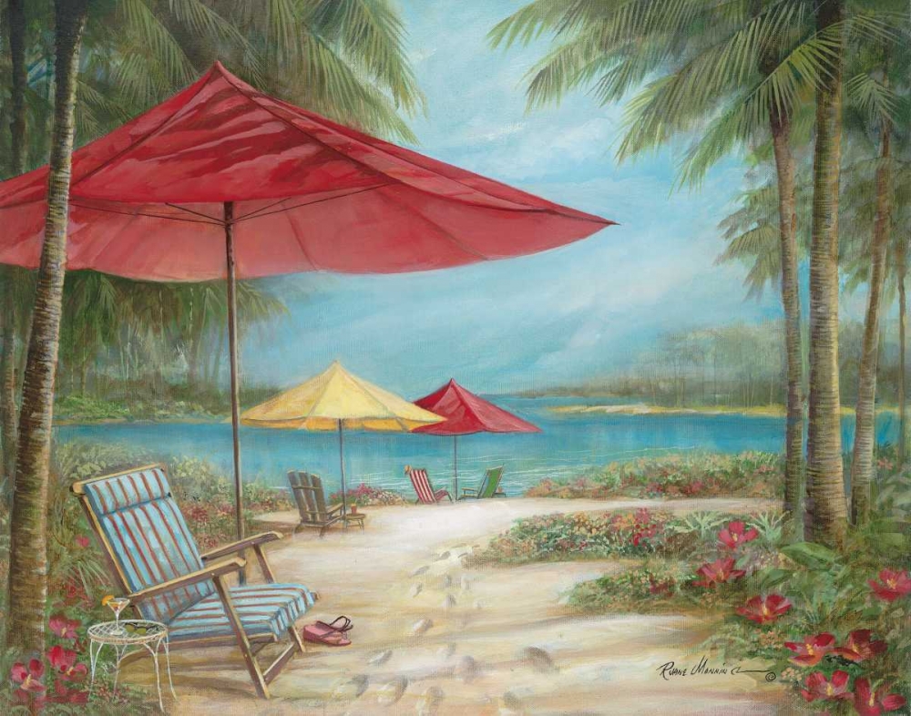 Wall Art Painting id:55391, Name: Relax Paradise I, Artist: Manning, Ruane