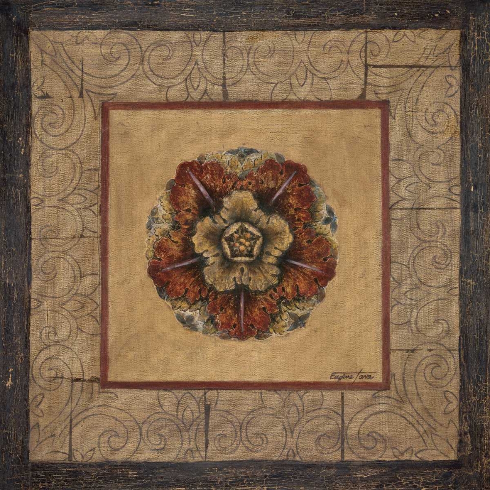 Wall Art Painting id:10234, Name: Rosette II, Artist: Tava Studios