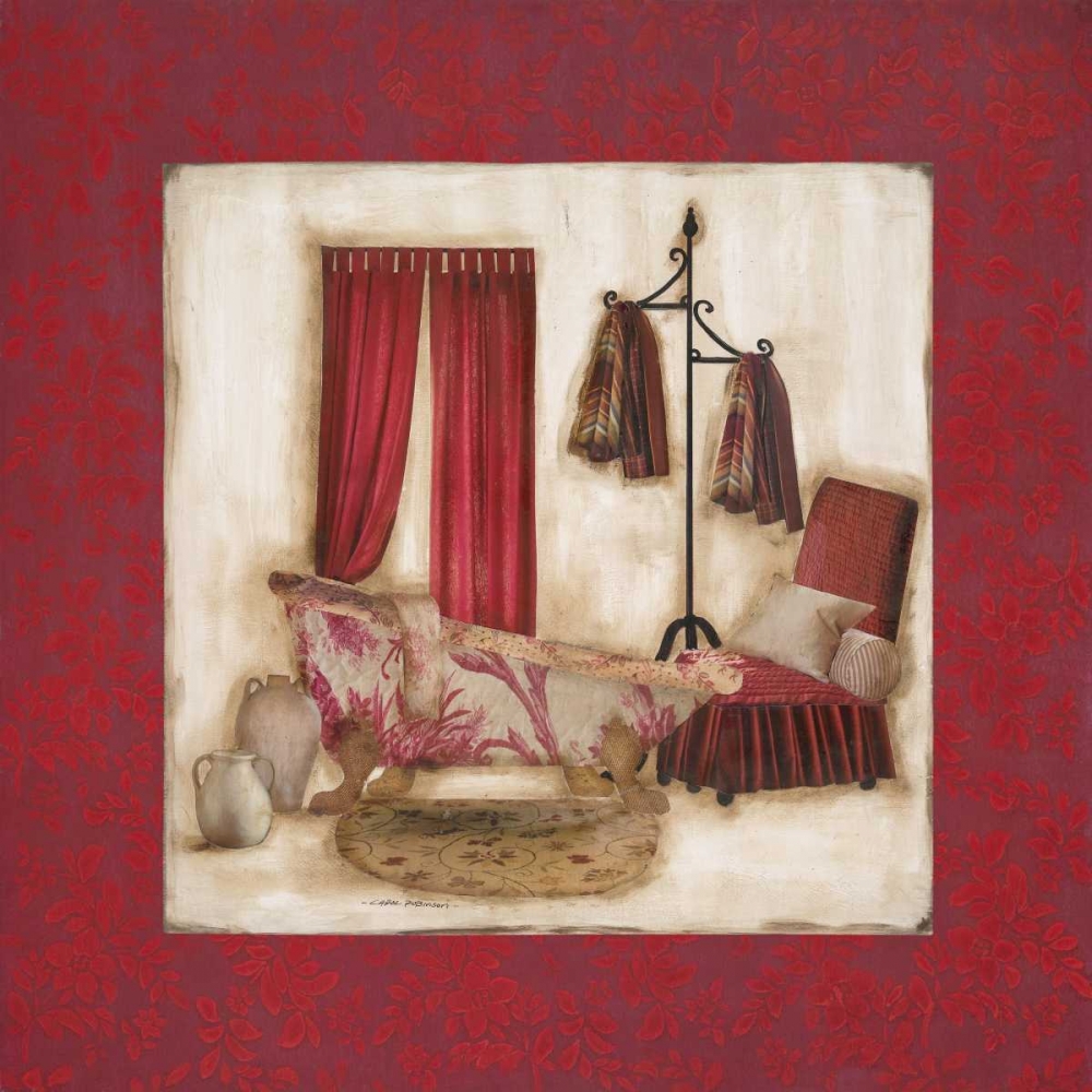 Wall Art Painting id:9987, Name: Ruby Romance I, Artist: Robinson, Carol