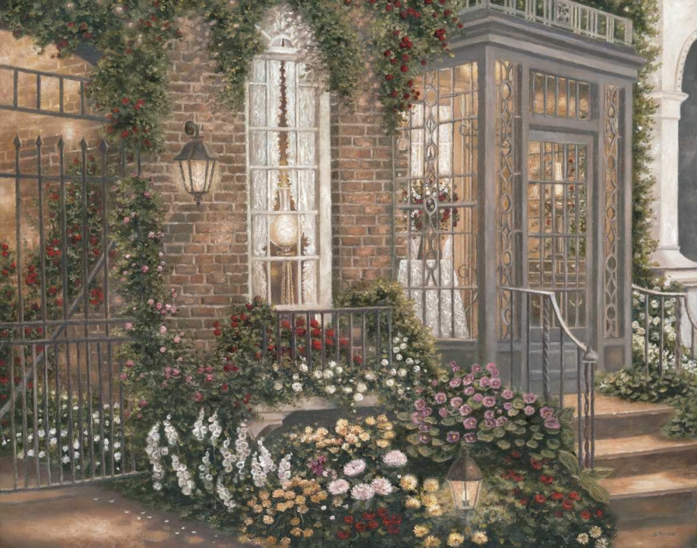 Wall Art Painting id:9972, Name: New Orleans Twilight II, Artist: Brown, Betsy