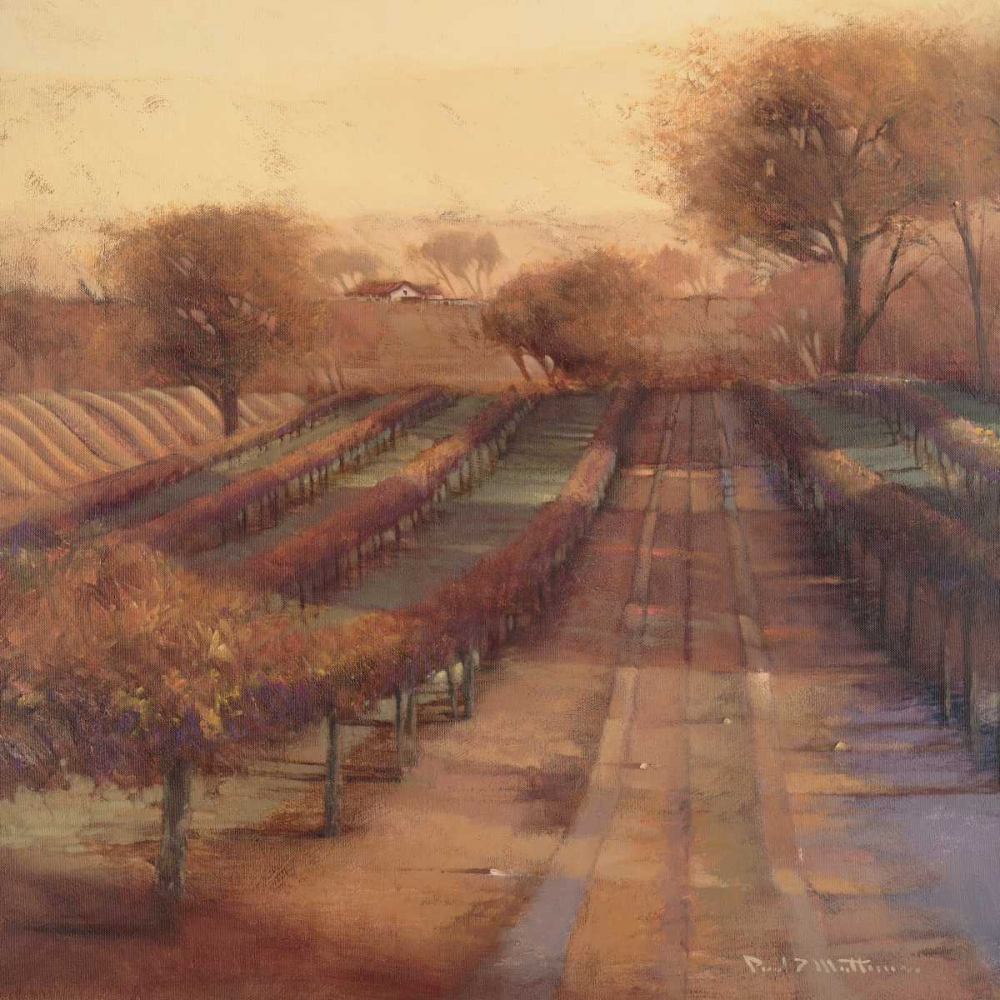 Art Print: Vineyard Vista