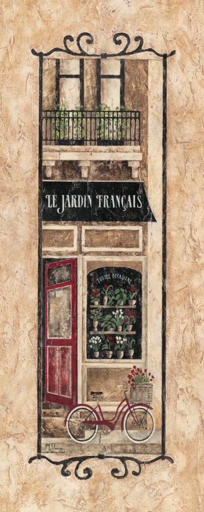Wall Art Painting id:10147, Name: Le Jardin Francais, Artist: Donovan, Maria