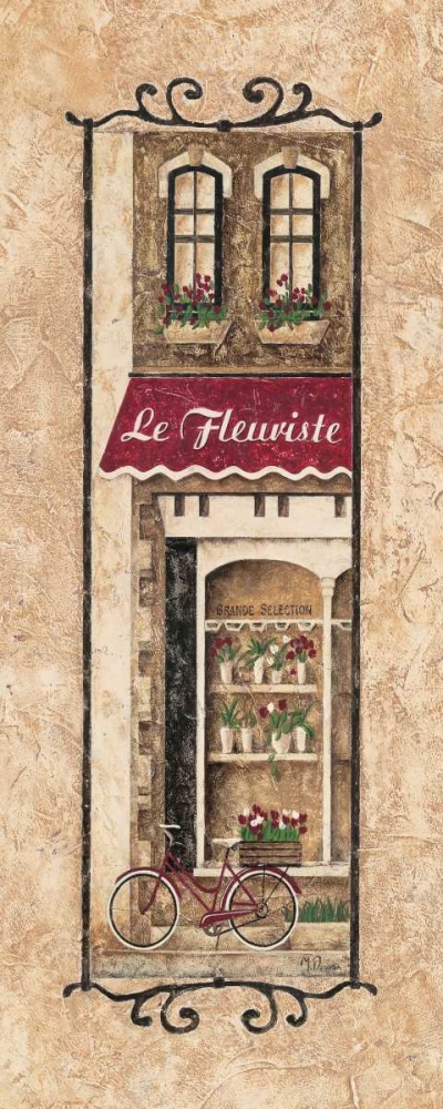 Wall Art Painting id:10148, Name: Le Fleuriste, Artist: Donovan, Maria