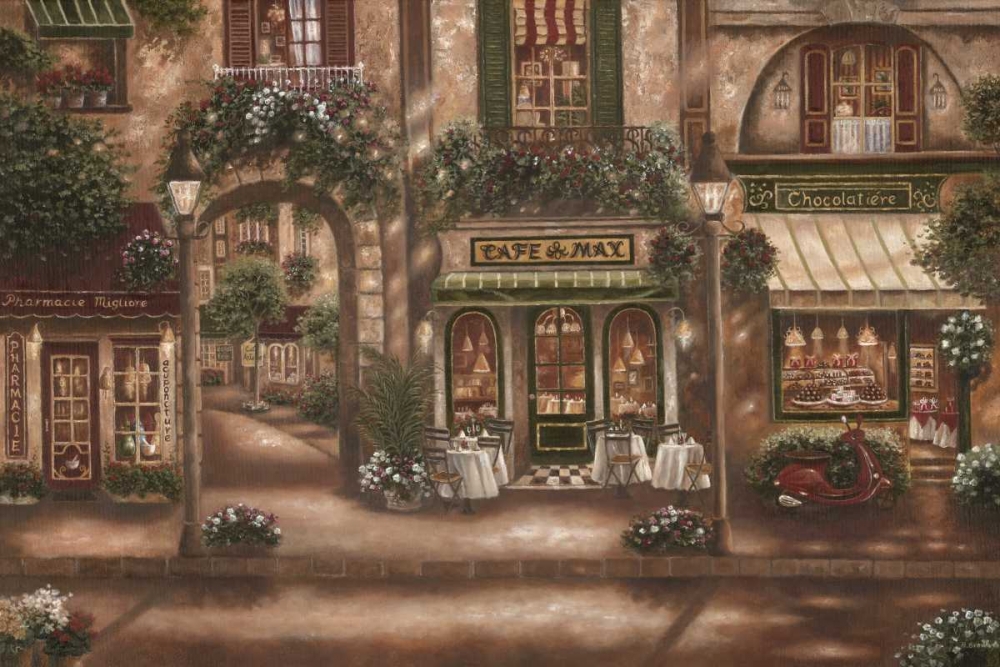 Wall Art Painting id:9974, Name: Gourmet Shoppes II, Artist: Brown, Betsy