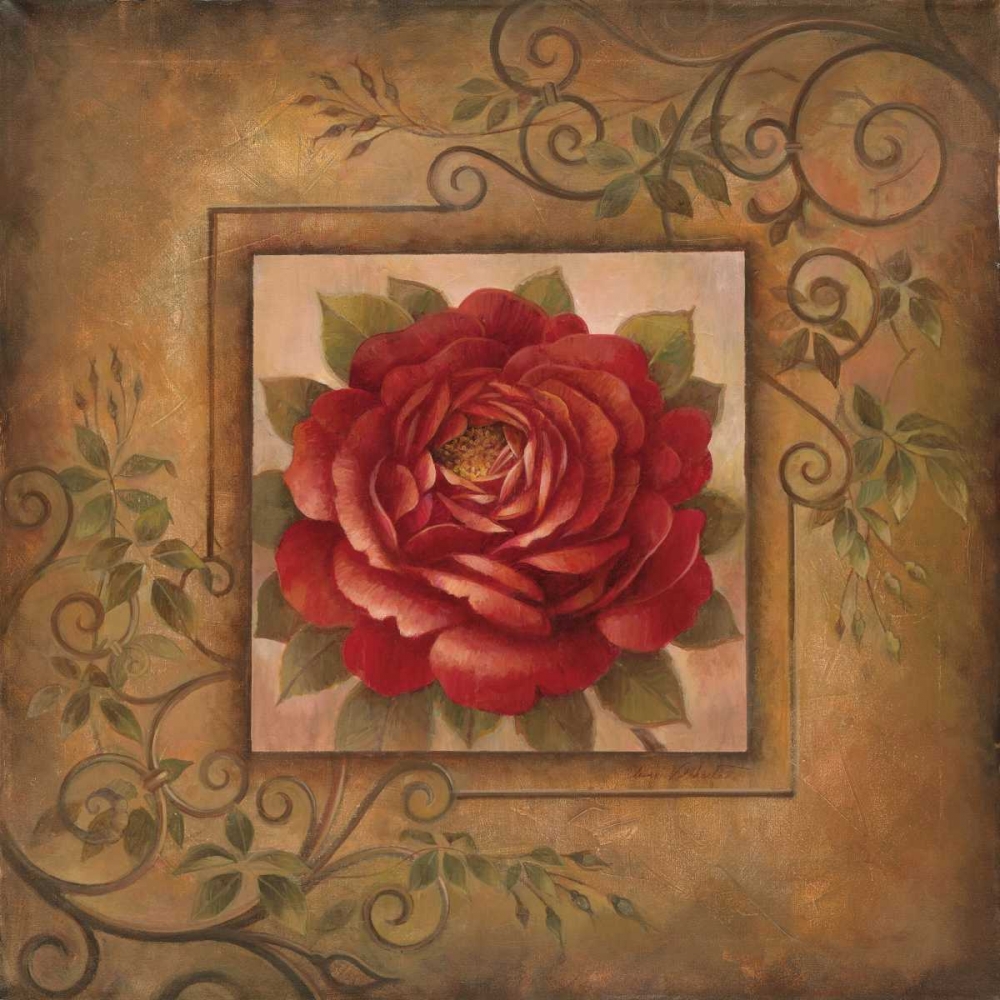 Wall Art Painting id:10070, Name: Sacred Rose II, Artist: Vollherbst-Lane, Elaine