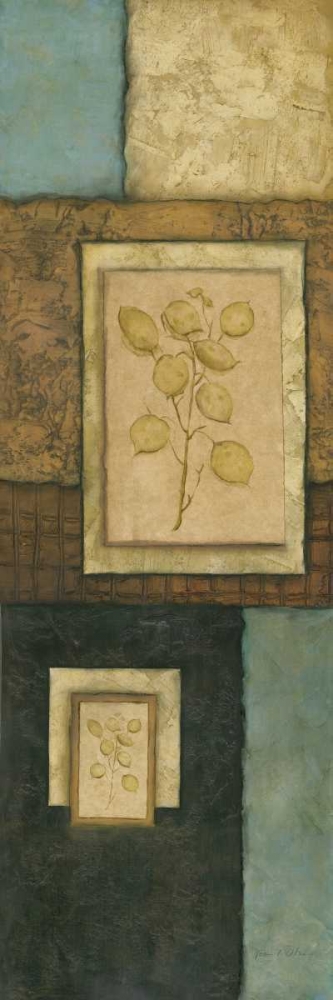 Wall Art Painting id:10169, Name: Teal Temptation I, Artist: Olson, Norm