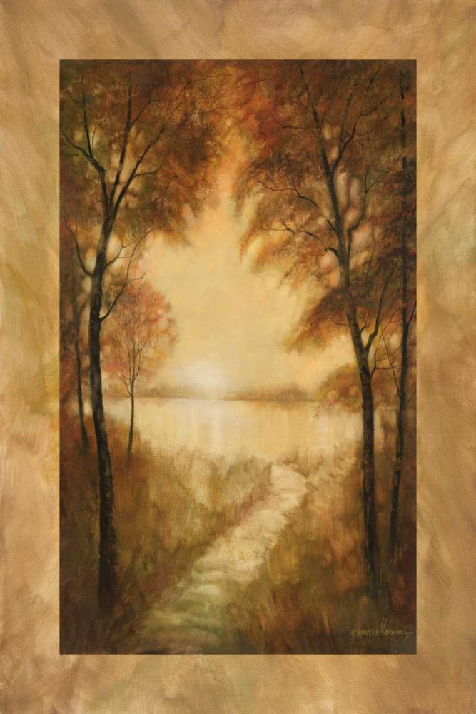 Wall Art Painting id:10226, Name: Landscape Tranquility II, Artist: Manning, Ruane