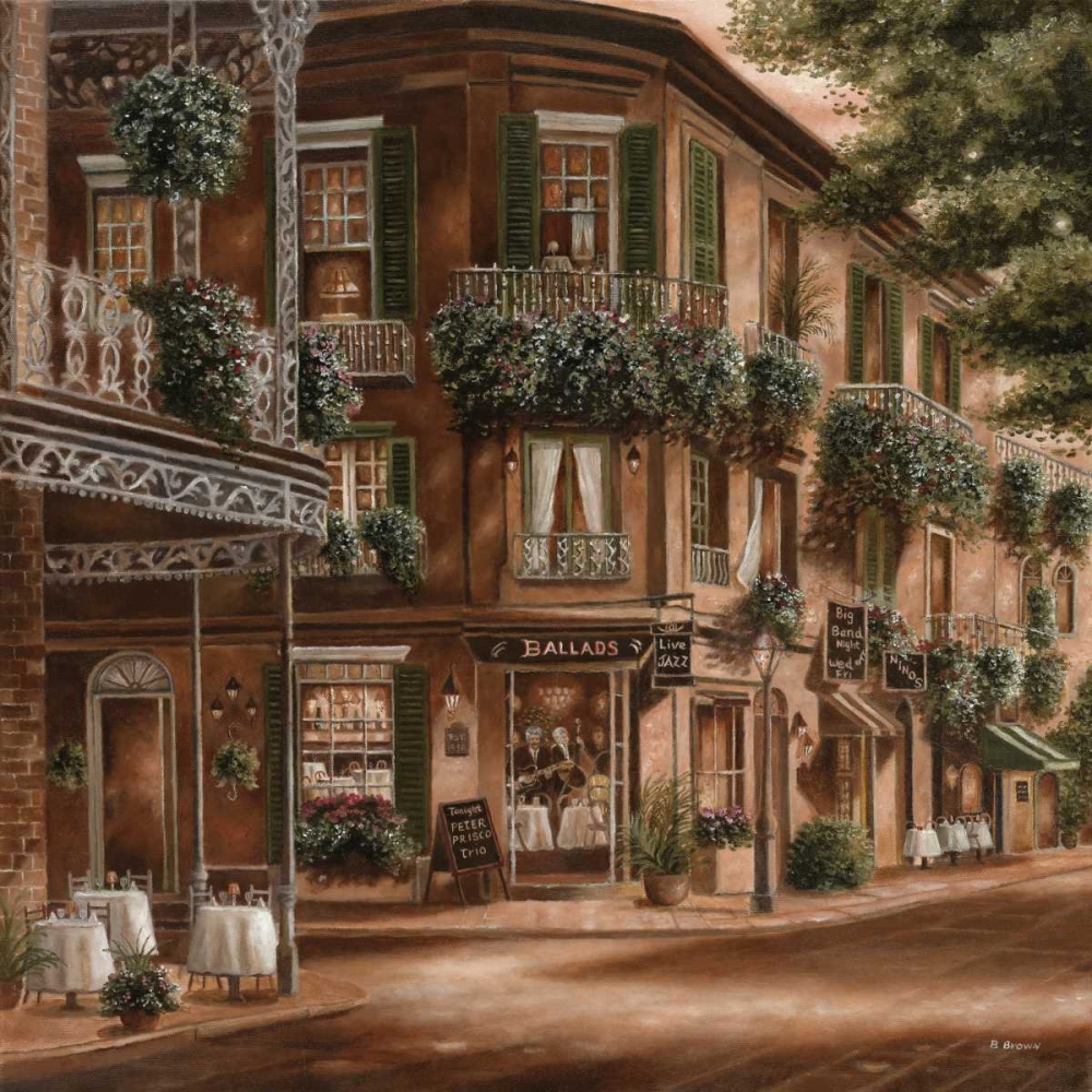 Wall Art Painting id:9975, Name: Live Jazz, Artist: Brown, Betsy