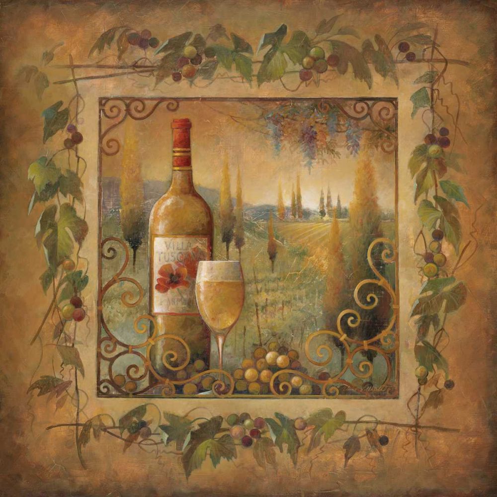 Wall Art Painting id:10071, Name: Villa Tuscan I, Artist: Vollherbst-Lane, Elaine