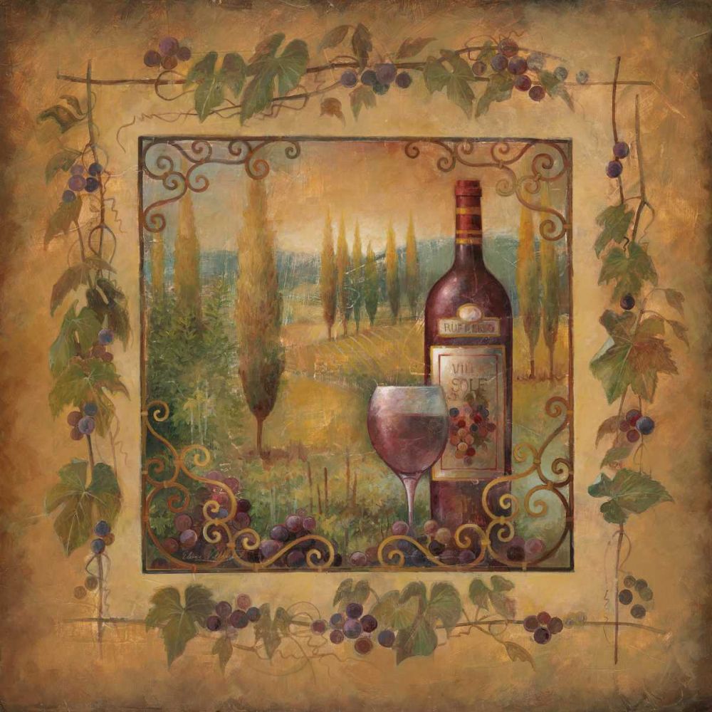 Wall Art Painting id:10072, Name: Villa Tuscan II, Artist: Vollherbst-Lane, Elaine