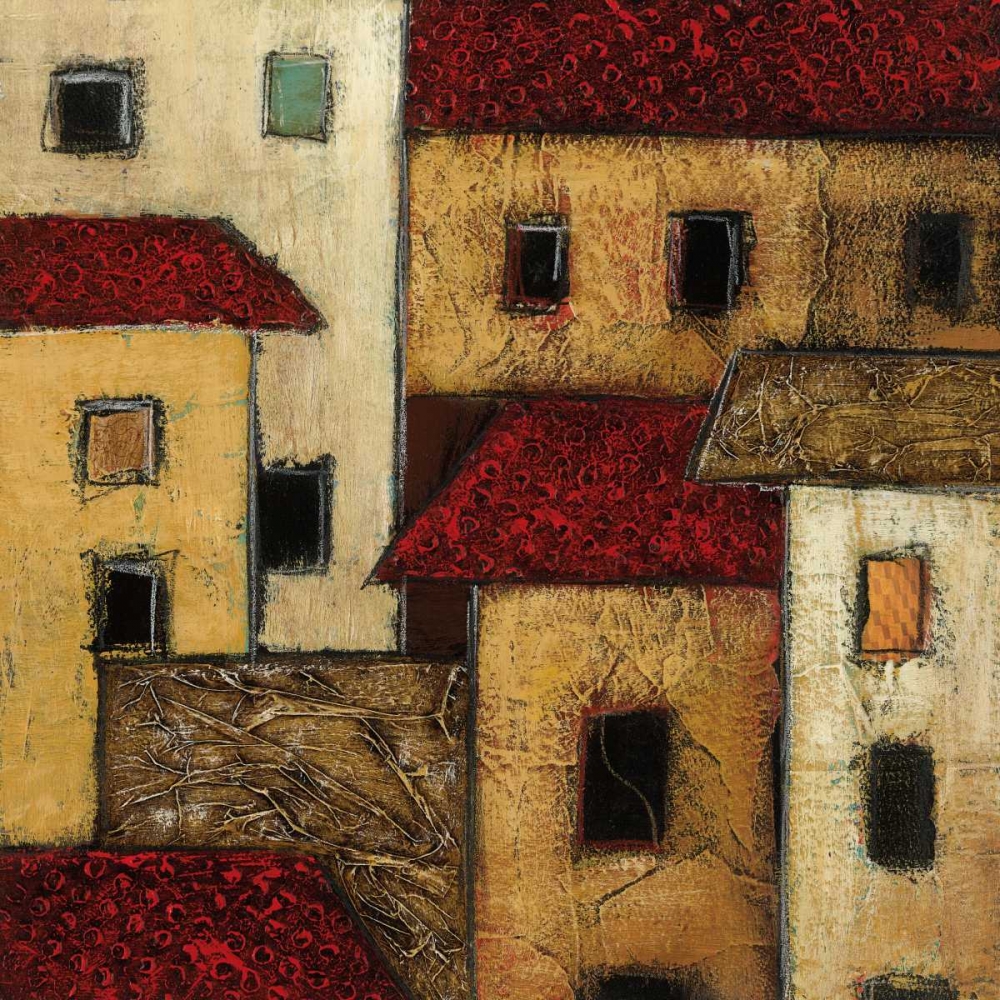 Wall Art Painting id:21211, Name: City Block I, Artist: Galaxy of Graphics