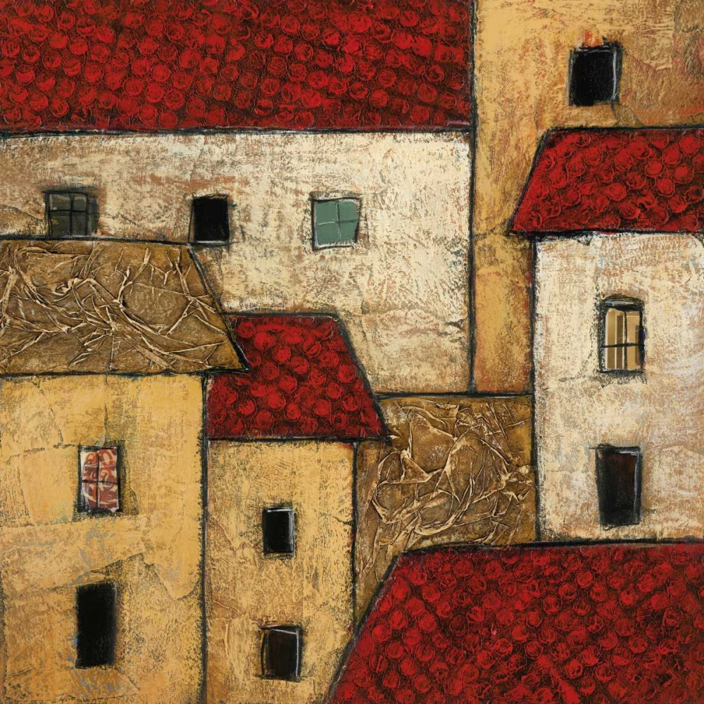 Wall Art Painting id:21212, Name: City Block II, Artist: Galaxy of Graphics