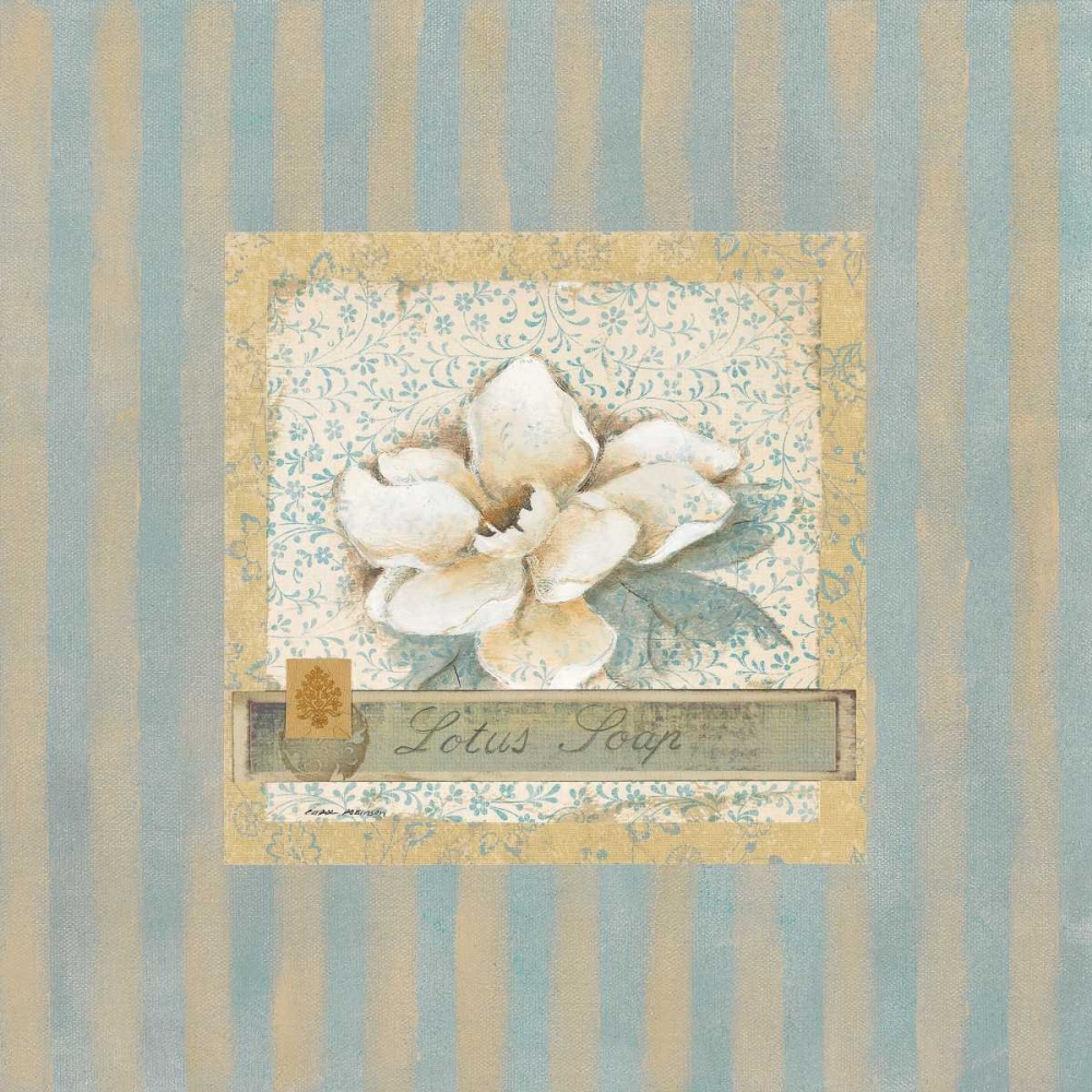 Wall Art Painting id:10375, Name: Lotus Soap, Artist: Robinson, Carol