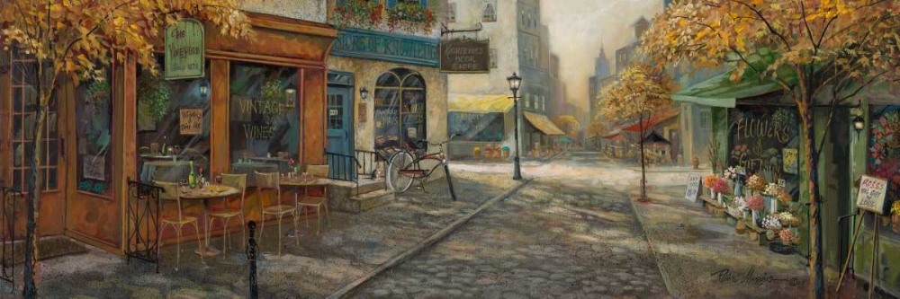 Wall art: Quaint City Nostalgia, by Manning, Ruane