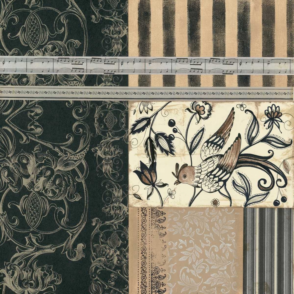 Wall Art Painting id:10417, Name: Birds of a Feather I, Artist: Robinson, Carol