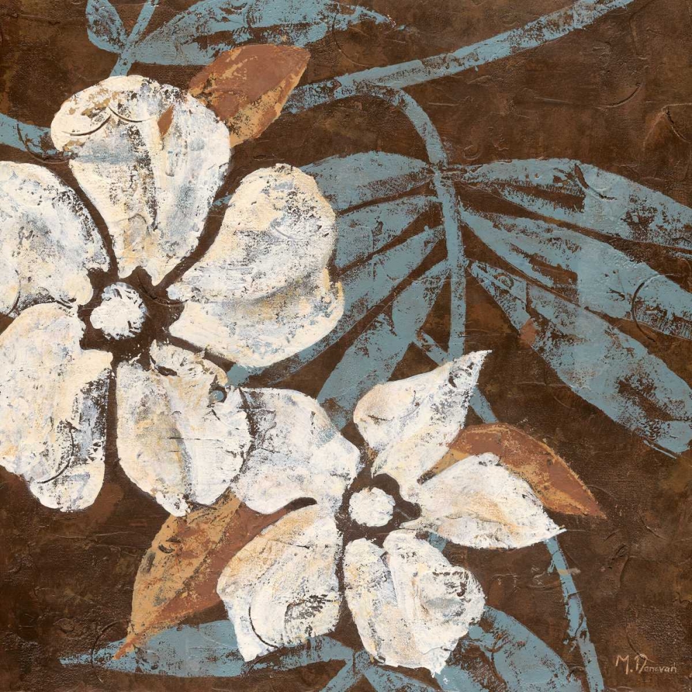 Wall Art Painting id:21236, Name: Flowers on Chocolate I, Artist: Donovan, Maria