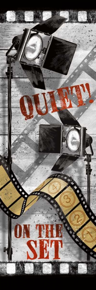 Wall art: Quiet on the Set, by Knutsen, Conrad