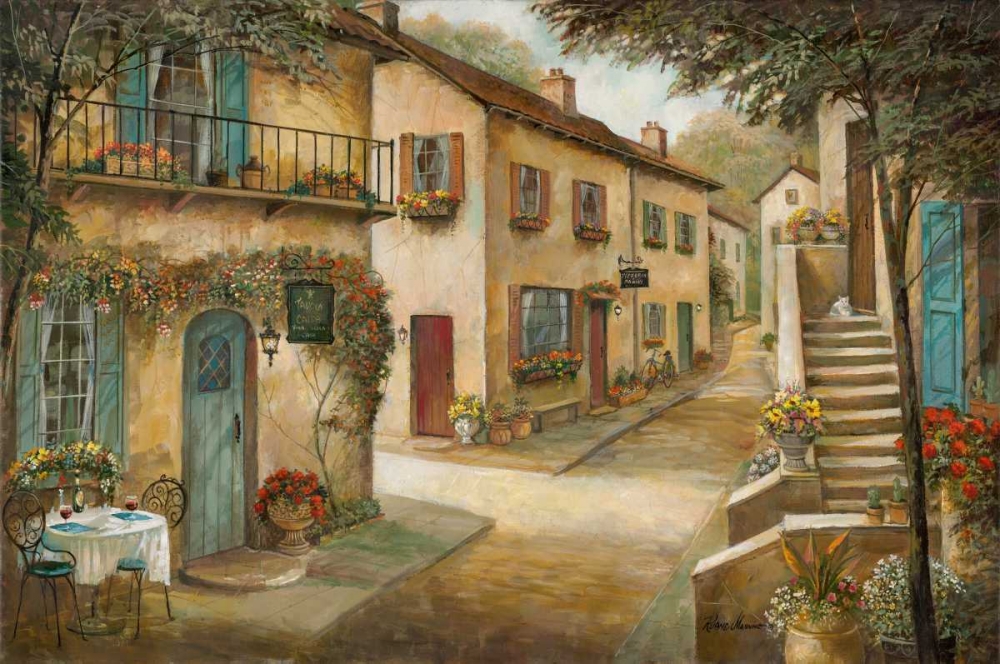 Wall Art Painting id:21295, Name: Village Charm and, Artist: Manning, Ruane