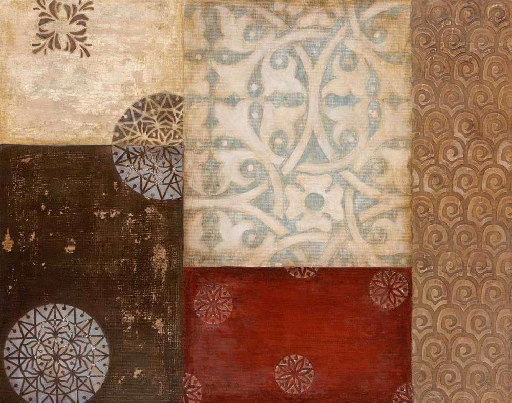 Wall Art Painting id:21302, Name: Twilight Abstract II, Artist: Tava Studios