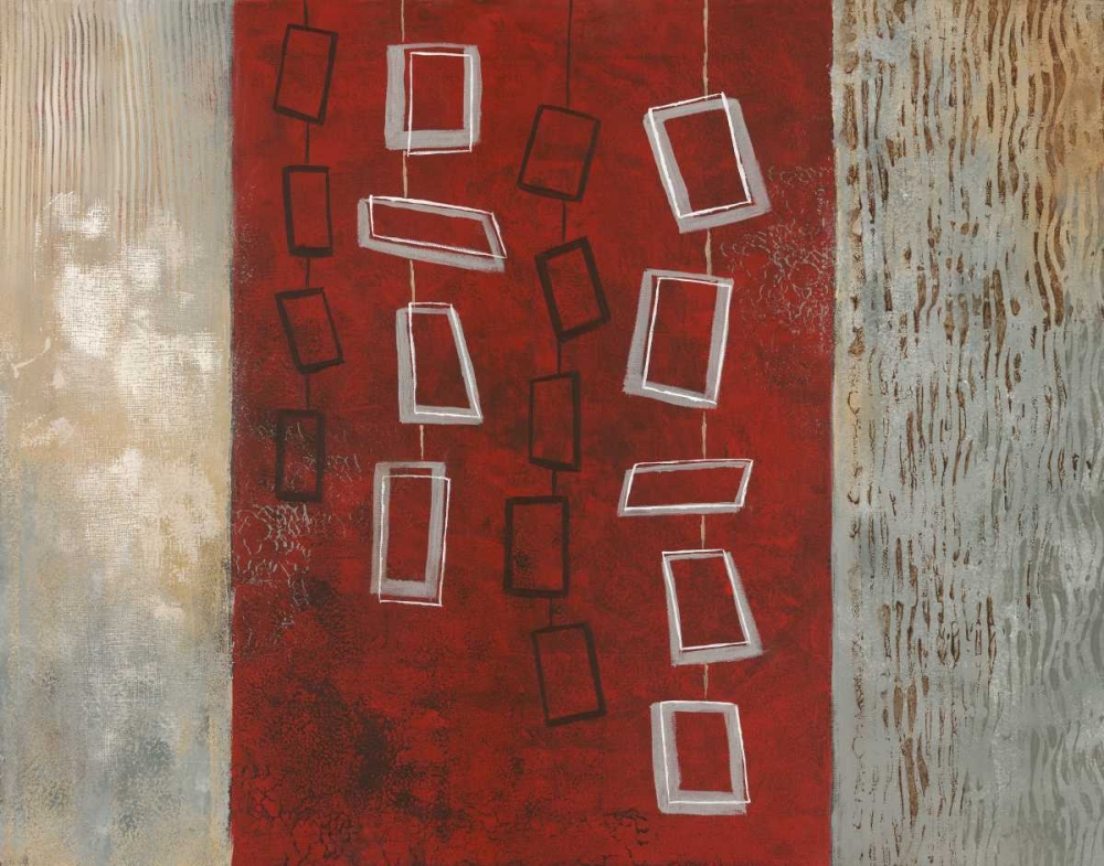 Wall Art Painting id:21339, Name: Dangling Geometric II, Artist: Nan