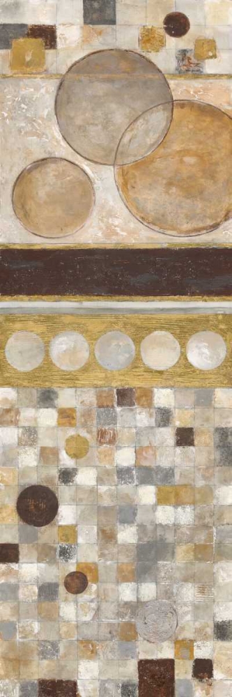 Wall Art Painting id:21340, Name: Lucido Mosaico I, Artist: Tava Studios