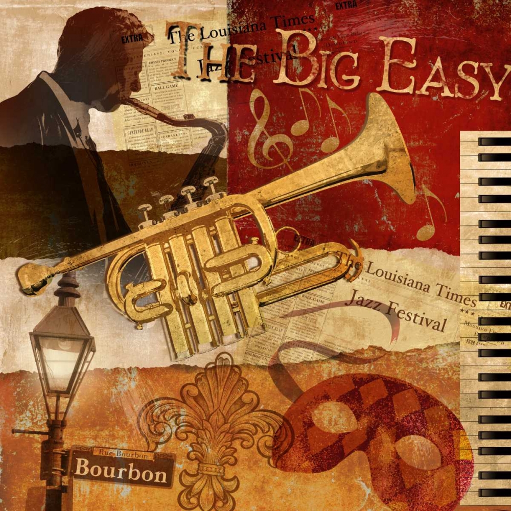 Wall art: The Big Easy, by Knutsen, Conrad
