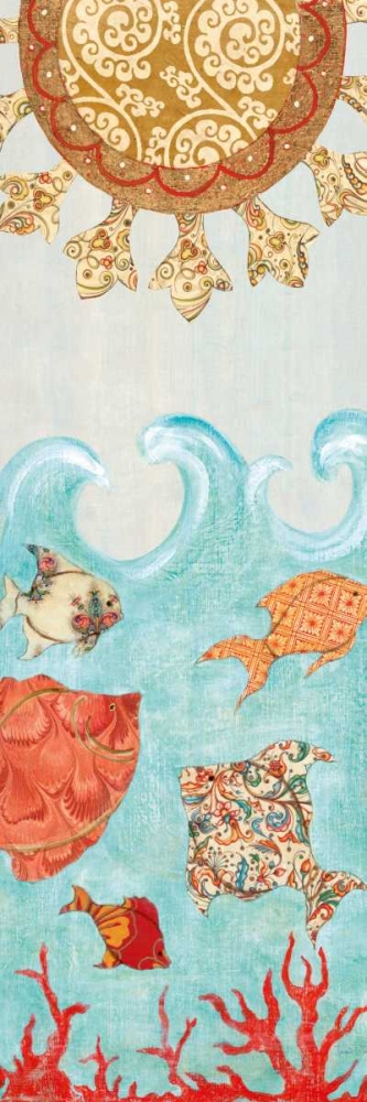 Wall Art Painting id:7936, Name: Under the Sea II, Artist: Tava Studios