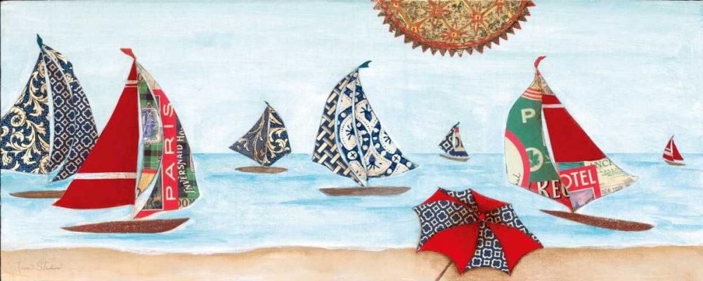 Wall Art Painting id:7940, Name: South of France II, Artist: Tava Studios