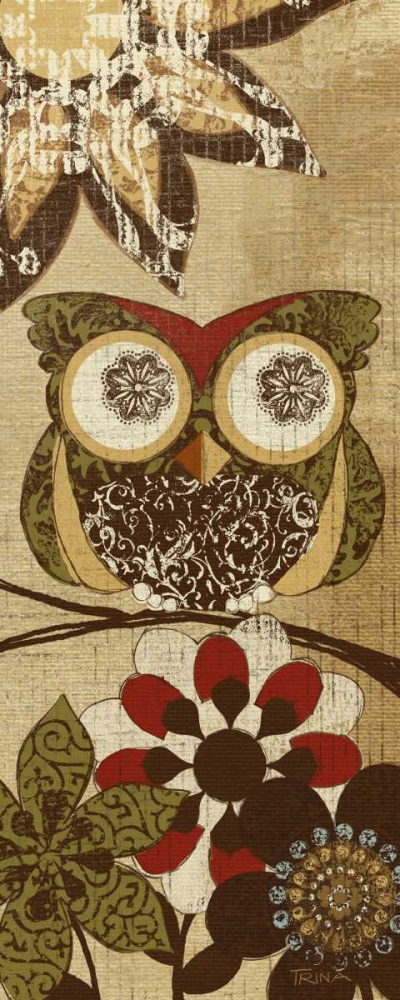 Wall Art Painting id:7943, Name: Owls Wisdom I, Artist: Craven, Katrina