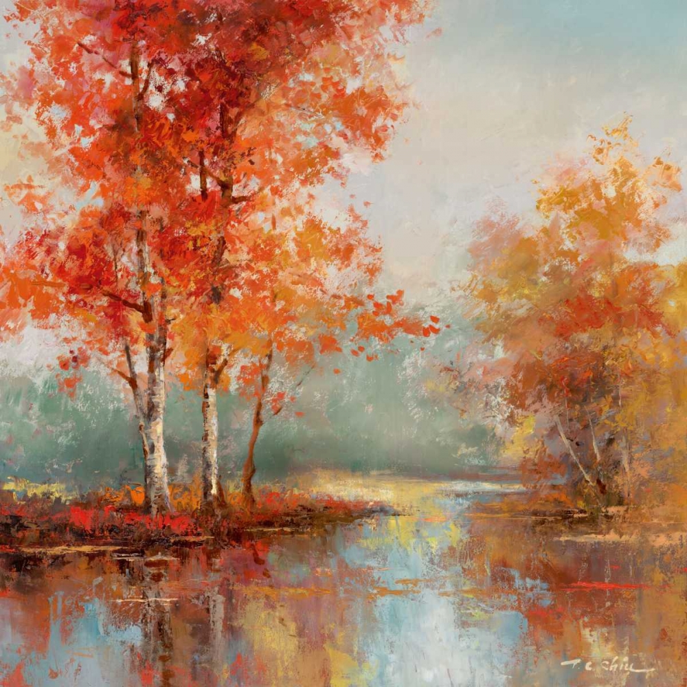 Wall Art Painting id:7972, Name: Autumns Grace I, Artist: Chiu, T.C.