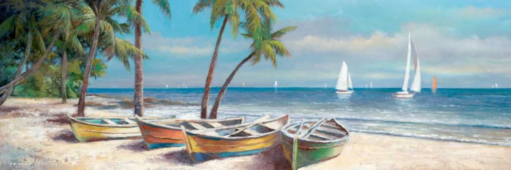 Wall Art Painting id:7974, Name: Fair Island I, Artist: Chiu, T.C.