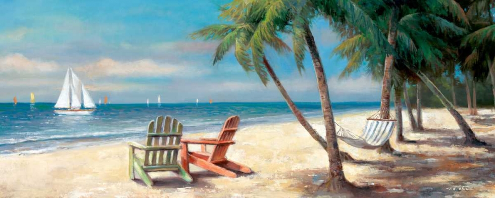 Wall Art Painting id:7975, Name: Fair Island II, Artist: Chiu, T.C.