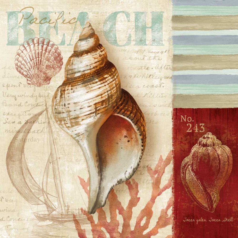 Wall Art Painting id:7947, Name: Pacific Beach , Artist: Knutsen, Conrad