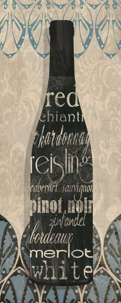 Wall Art Painting id:7953, Name: Wine Collection II, Artist: Robinson, Carol