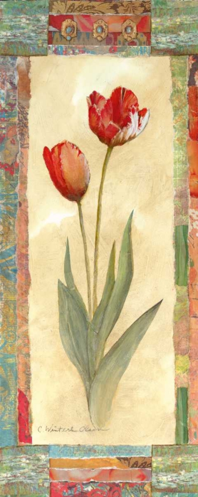 Wall Art Painting id:7958, Name: Tulip Montage, Artist: Olson, Charlene