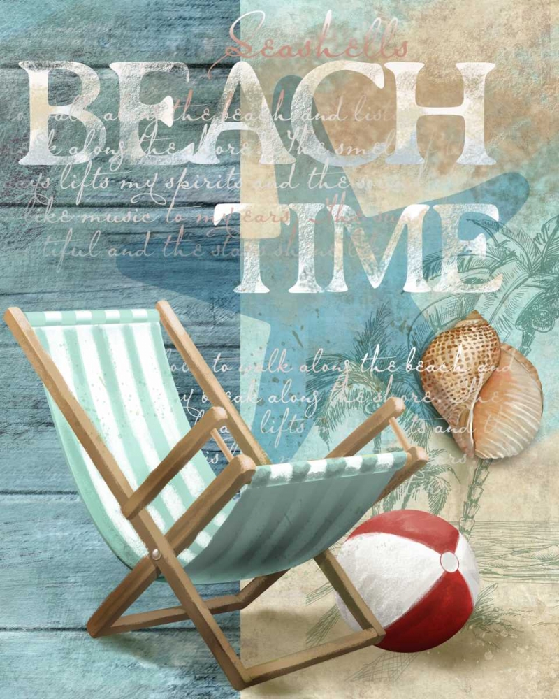 Wall Art Painting id:21392, Name: Beach Time, Artist: Knutsen, Conrad