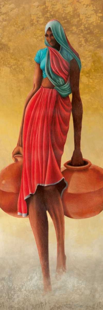 Wall art: Village Well I, by Yelder, Herschel