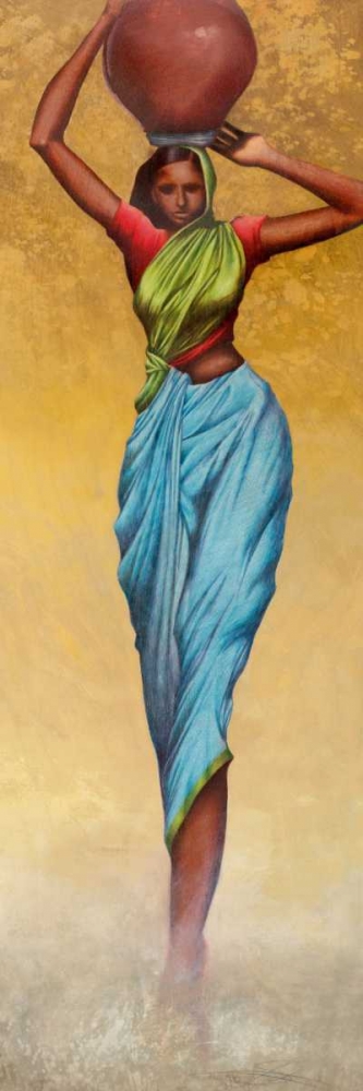 Wall art: Village Well II, by Yelder, Herschel