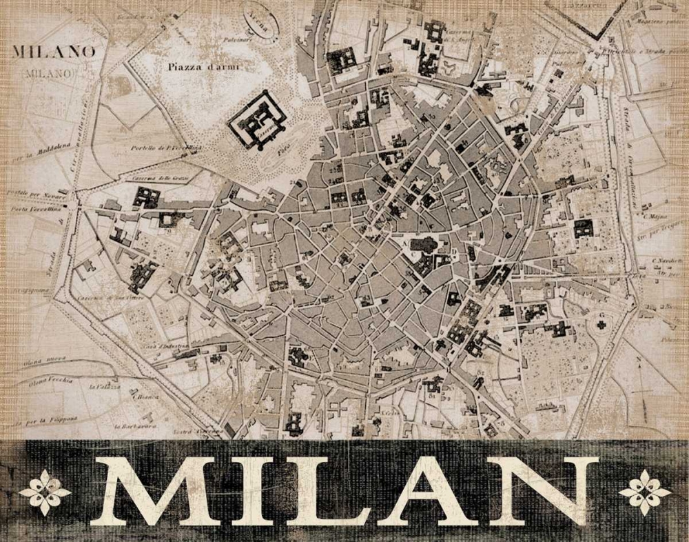 Wall Art Painting id:21408, Name: Milan, Artist: Donovan, Kelly