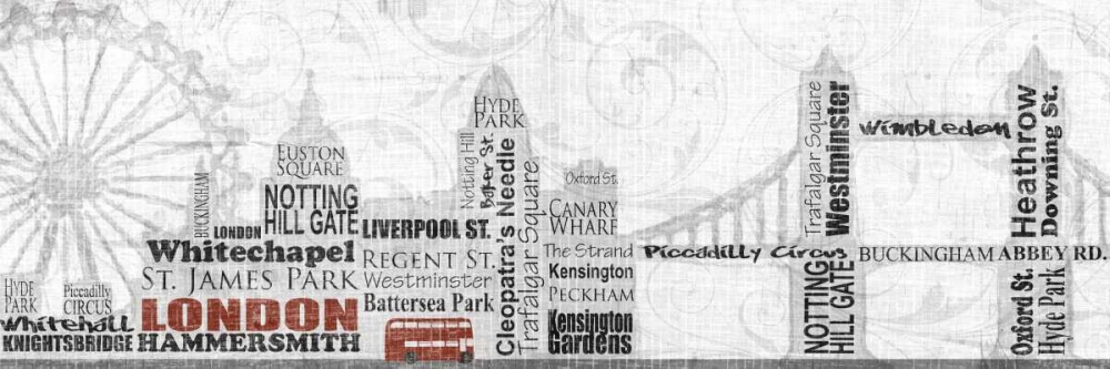 Wall Art Painting id:21469, Name: London, Artist: Craven, Katrina