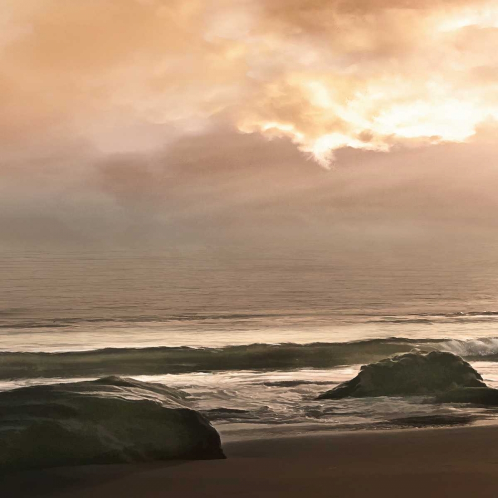 Art Print: Malibu Sunrise