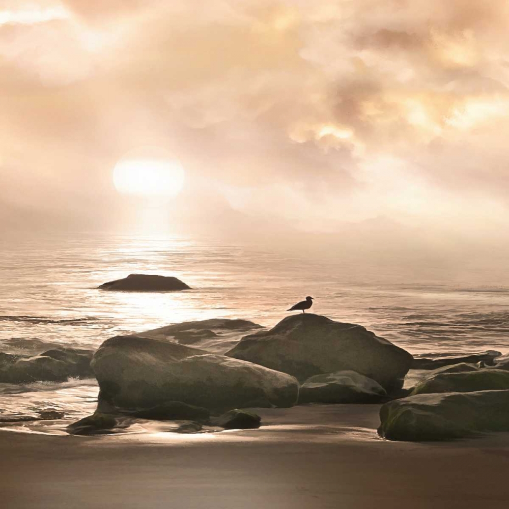 Art Print: Malibu Sunset