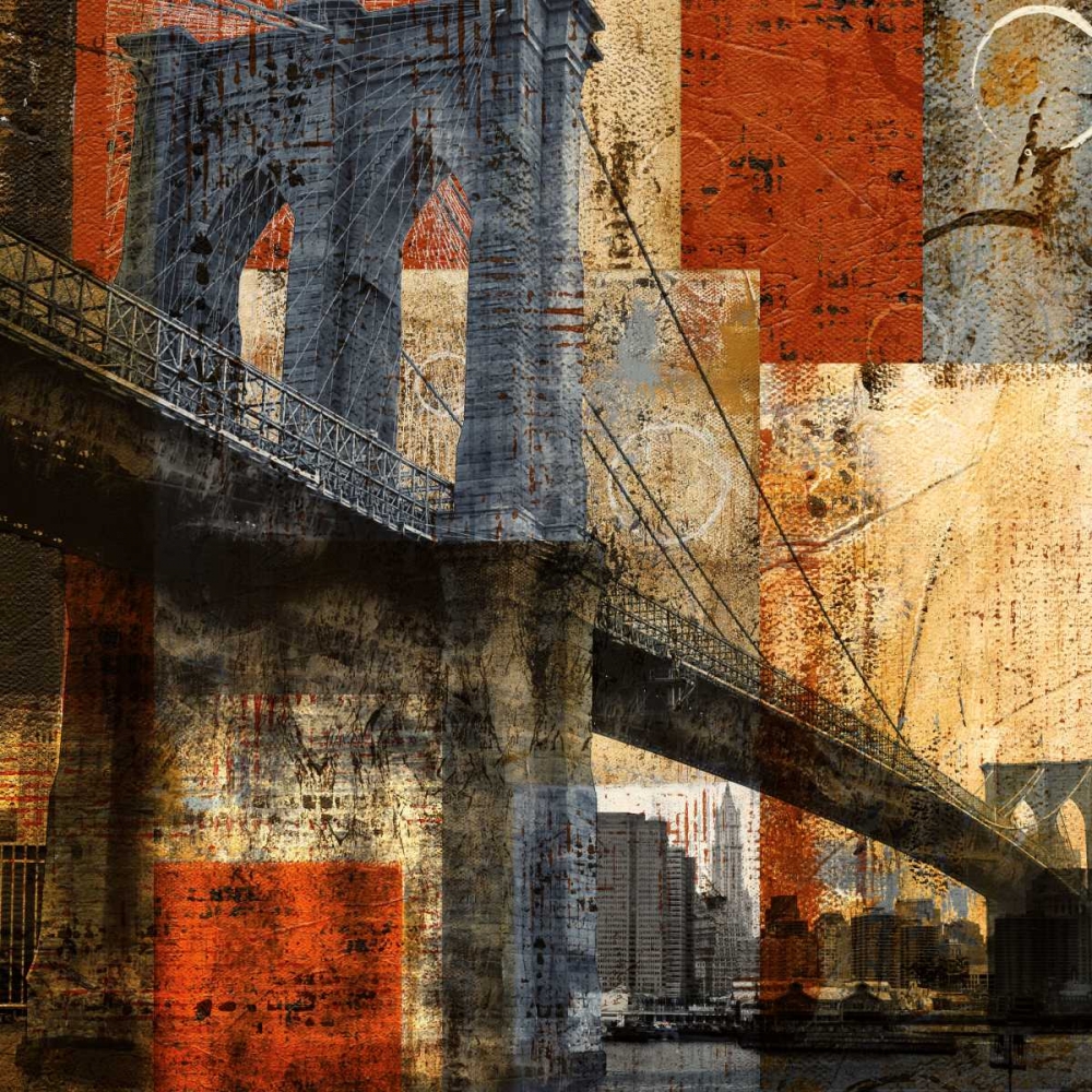 Wall Art Painting id:21479, Name: Brooklyn Bridge, Artist: Craven, Katrina