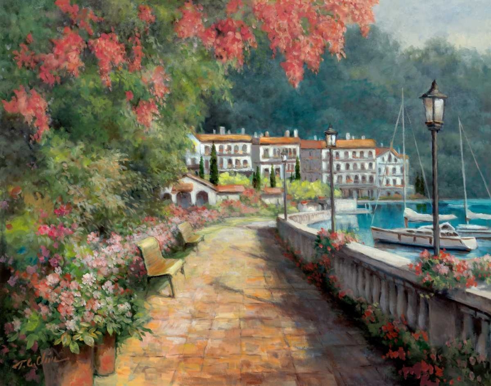 Wall Art Painting id:21488, Name: Morning Stroll, Artist: Chiu, T.C.