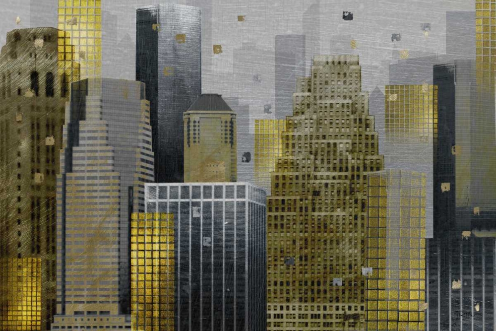 Wall art: City Facade, by Craven, Katrina