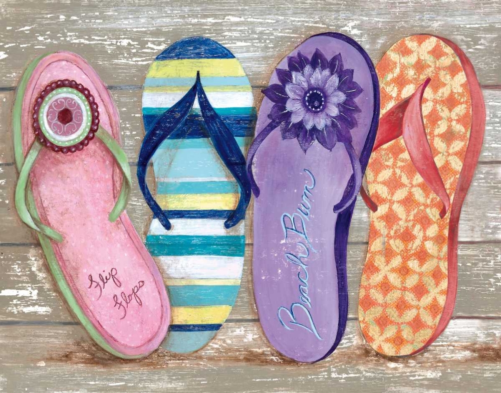 Wall Art Painting id:21578, Name: Beach Bum II, Artist: Tava Studios