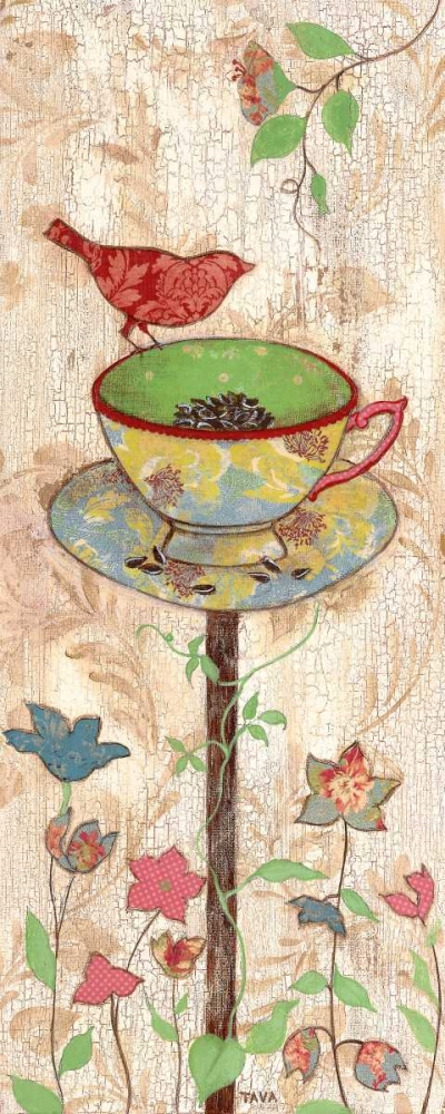 Wall Art Painting id:21584, Name: Garden Party II, Artist: Tava Studios