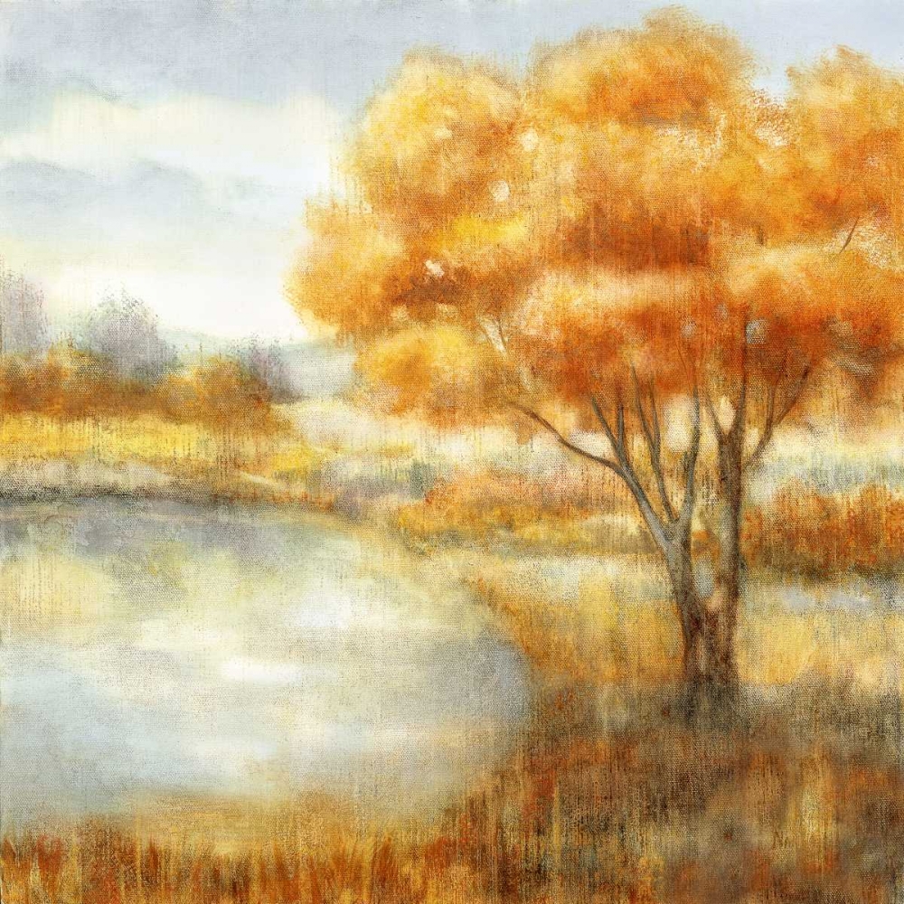 Wall Art Painting id:35881, Name: Golden Landscapes, Artist: Nan